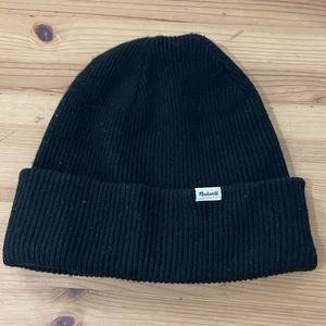 100% Merino Wool black Madewell beanie
